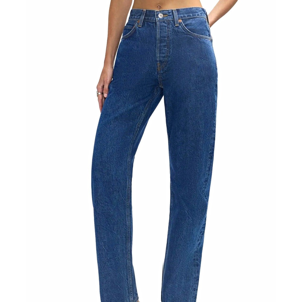 RE/DONE Denim Distressed Jeans Women's 27 Retail $295